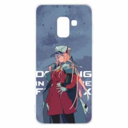 Чехол для Samsung A8 2018 DITF Zero Two Art