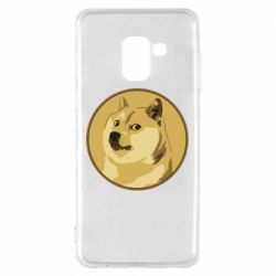 Чехол для Samsung A8 2018 Dogecoin - PrintSalon