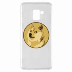 Чехол для Samsung A8+ 2018 Dogecoin - PrintSalon