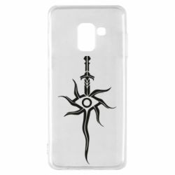 Чехол для Samsung A8 2018 Dragon Age ( Inquisition symbol ) - PrintSalon