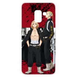 Чохол для Samsung A8 2018 Draken And Mikey Tokyo Revengers - PrintSalon