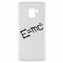 Чехол для Samsung A8+ 2018 E=mc2 - PrintSalon
