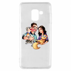 Чехол для Samsung A8 2018 Edison Family - PrintSalon