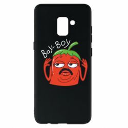 Чехол для Samsung A8+ 2018 Эдисон Перец Воу-Воу - PrintSalon