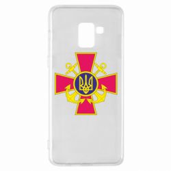 Чехол для Samsung A8+ 2018 Эмблема ВМСУ - PrintSalon