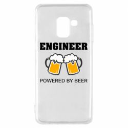 Чехол для Samsung A8 2018 Engineer Powered By Beer - PrintSalon