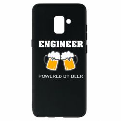 Чехол для Samsung A8+ 2018 Engineer Powered By Beer - PrintSalon