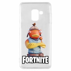 Чехол для Samsung A8 2018 Fishstick Fortnite - PrintSalon