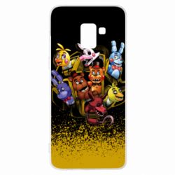 Чехол для Samsung A8+ 2018 Five Nights At Freddy"s - PrintSalon