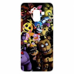 Чохол для Samsung A8 2018 FNAF Animatronics - PrintSalon