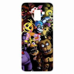 Чохол для Samsung A8+ 2018 FNAF Animatronics - PrintSalon