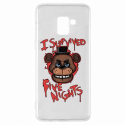 Чехол для Samsung A8+ 2018 Фнаф - PrintSalon