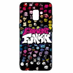 Чехол для Samsung A8+ 2018 FnF Icons - PrintSalon