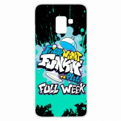 Чохол для Samsung A8+ 2018 FNF vs Plate Mod - PrintSalon