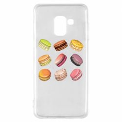 Чехол для Samsung A8 2018 Французский макарун - PrintSalon