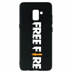 Чохол для Samsung A8+ 2018 Free Fire logo - PrintSalon