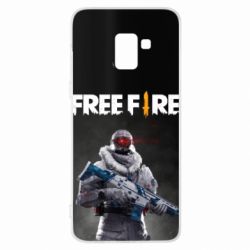 Чохол для Samsung A8+ 2018 Free Fire Winter Warrior - PrintSalon