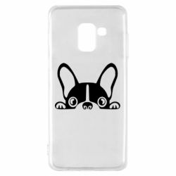 Чехол для Samsung A8 2018 French Bulldog Puppy - PrintSalon