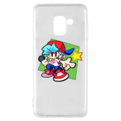 Чехол для Samsung A8 2018 Friday Night Funkin Star - PrintSalon