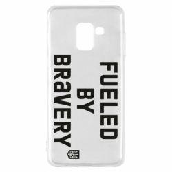 Чехол для Samsung A8 2018 Fueled by bravery