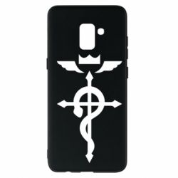 Чехол для Samsung A8+ 2018 Fullmetal Alchemist Flamel - PrintSalon