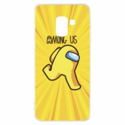 Чехол для Samsung A8 2018 Game hero and logo - PrintSalon