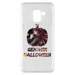 Чехол для Samsung A8 2018 Genshin Halloween