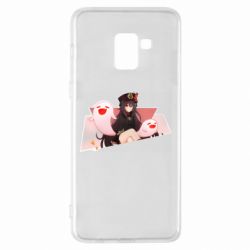Чохол для Samsung A8+ 2018 Genshin Impact Hu Tao - PrintSalon
