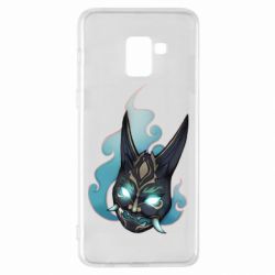Чехол для Samsung A8+ 2018 Genshin Impact Xiao's mask - PrintSalon