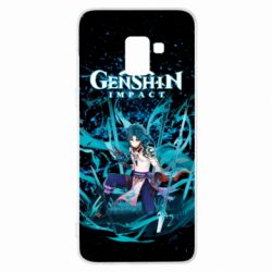 Чехол для Samsung A8+ 2018 Xiao Genshin Impact - PrintSalon