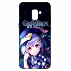 Чехол для Samsung A8+ 2018 Геншин - PrintSalon