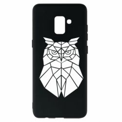 Чохол для Samsung A8+ 2018 Geometric Owl - PrintSalon