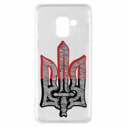 Чохол для Samsung A8 2018 Герб Украина - PrintSalon
