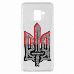 Чохол для Samsung A8+ 2018 Герб Украина - PrintSalon