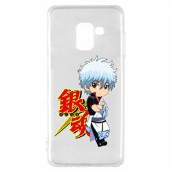 Чехол для Samsung A8 2018 Гинтама Мальчик - PrintSalon