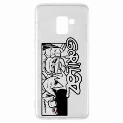 Чохол для Samsung A8+ 2018 Gorillaz group - PrintSalon