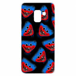 Чехол для Samsung A8 2018 Хаги Ваги Паттерн - PrintSalon