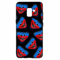 Чехол для Samsung A8+ 2018 Хаги Ваги Паттерн - PrintSalon