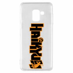 Чехол для Samsung A8 2018 Haikyuu Logo - PrintSalon