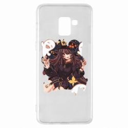 Чохол для Samsung A8+ 2018 Halloween Impact Hu Tao - PrintSalon