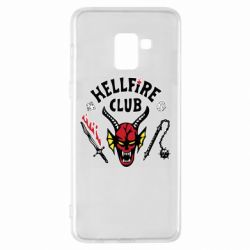 Чехол для Samsung A8+ 2018 Hellfire club