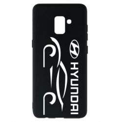 Чехол для Samsung A8+ 2018 Хендай - PrintSalon