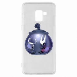 Чехол для Samsung A8+ 2018 Hollow Knight  and Hornet - PrintSalon