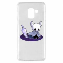 Чехол для Samsung A8 2018 Hollow Knight with a sword - PrintSalon