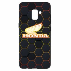 Чохол для Samsung A8+ 2018 Honda color logo - PrintSalon