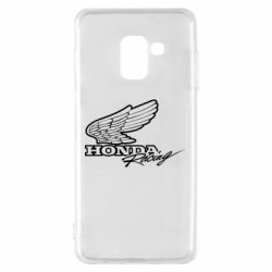Чехол для Samsung A8 2018 Honda Racing art - PrintSalon