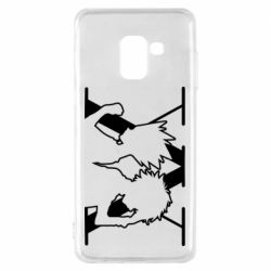 Чохол для Samsung A8 2018 Hunter X Hunter Line Art - PrintSalon