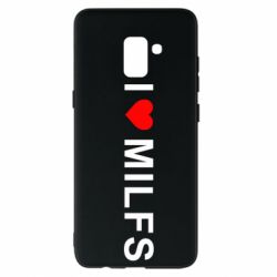 Чехол для Samsung A8+ 2018 I love MILFs - PrintSalon