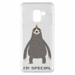 Чехол для Samsung A8 2018 I'm special Sloth