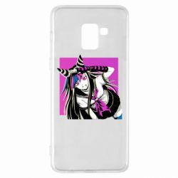 Чехол для Samsung A8+ 2018 Ибуки Миода глитч - PrintSalon